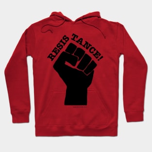 RESISTANCE! (Black on Red) Hoodie